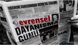 Evrensel Gazetesi’ne 45 gün ilan kesme cezası
