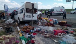 Feci kaza: 6 tarım işçisi yaşamını yitirdi, çok sayıda yaralı var