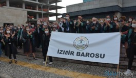İzmir Barosu'ndan yürüyüş çağrısı: Yurttaşlarımızı da yanımızda görmek istiyoruz