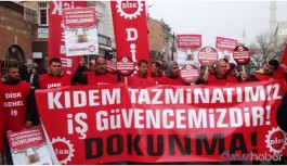 Kıdem tazminatı tepkisi: Günaha ortak olmayacağız