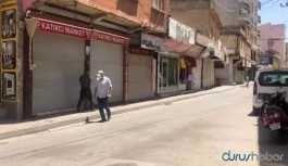'Normalleşme' sonrası vaka sayısının arttığı ilçede esnaf 'halk sağlığı için' kepenk kapattı
