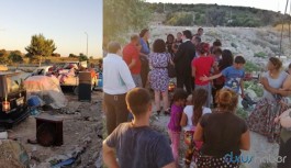 Roman çadırlarının yıkılmasına ilişkin rapor:  En ağır insani dramlardan biri