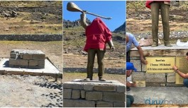 Düzgün Baba Cemevi: Gültekin heykeli Nazımiye'de dikilecek
