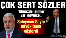 ‘Elimizde isimler var’ diyen AKP’li Metiner ile Bakan Soylu canlı yayında tartıştı