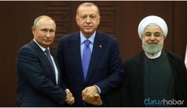 Erdoğan, Putin ve Ruhani Suriye'yi görüşecek