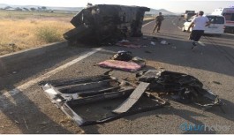 Feci trafik kazası: 2’si çocuk 3 ölü, 6 yaralı