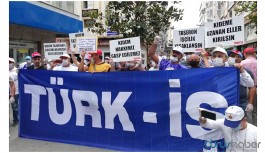 İşçilerden eylem: Kıdem tazminatı son kale