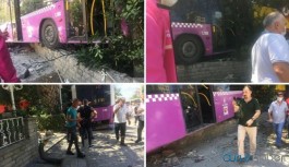 İstanbul'da freni patlayan otobüs kaza yaptı: Yaralılar var