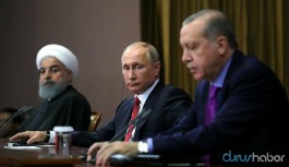 Kritik zirve sonrası Putin, Erdoğan ve Ruhani'den ortak bildiri