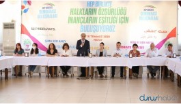 Sancar: Ortadoğu barış hareketine ihtiyacımız var