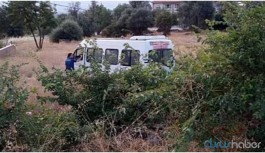 Tarım işçilerini taşıyan minibüs devrildi: 18 yaralı