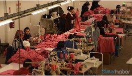 Koronavirüs nedeniyle tekstil fabrikasında üretim durduruldu