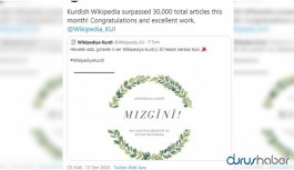Vikipedia’da Kürtçe makale sayısı 30 bini aştı