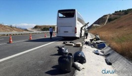 Yolcu otobüsü devrildi: Çok sayıda yaralı var