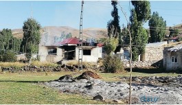 Kavgaya karışan ailenin evleri ateşe verildi