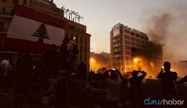 Lübnan'da 'öfke' protestoları: 490 yaralı, 1 ölü