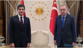 Barzani, Erdoğan ile görüştü