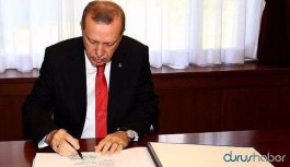 Erdoğan 6 üniversiteye rektör atadı
