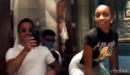 Nusret'e twerk yapan kadının sevgilisi mekanı bastı: İşte o anlar...