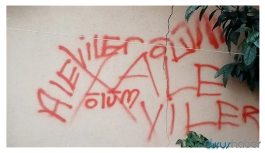 Alevi ailelere yine tehdit