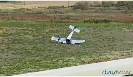 Büyükçekmece'de düşen uçağın pilotu öldü