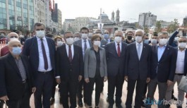Kaftancıoğlu, Erdoğan'ın mesajı okununca töreni terk etti