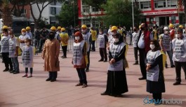 Maden işçisinin Ankara yürüyüşüne polis ve jandarma barikatı