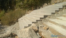 Munzur Gözleri'ne beton