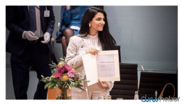 Rojavalı Kürt kadına Almanya'dan ödül