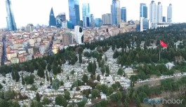 Boş alanın kalmadığı İstanbul'da mezarlıklar toplanma alanı olarak belirlendi