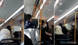 Metroda sarılan sevgililere 'kötü örnek oluyorsunuz' saldırısı