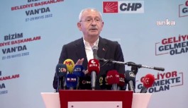 Kılıçdaroğlu Van'da: Kayyım uygulamasına karşıyız