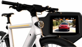 Volkswagen elektrikli bisiklet için akıllı gözlük çıkardı