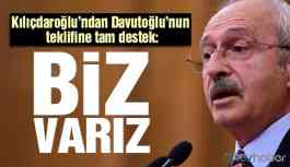 Kılıçdaroğlu'ndan Davutoğlu'nun teklifine destek: Çok güzel bir çağrı biz destekleriz