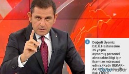 Portakal paylaştı: AKP'li başkan parti üyelerine devlet hastanesi için iş ilanı göndermiş