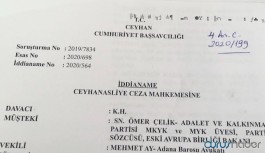 'İddianamede AKP'li Çelik’in isminin başına 'sayın' yazıldı: Hukukun geldiği içler acısı hal'