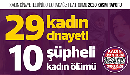 KCDP: Kasım ayında 29 kadın katledildi