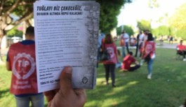 Bildiri dağıtan 9 TİP üyesi gözaltına...