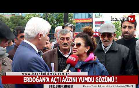 ERDOĞAN’A AÇTI AĞZINI YUMDU GÖZÜNÜ